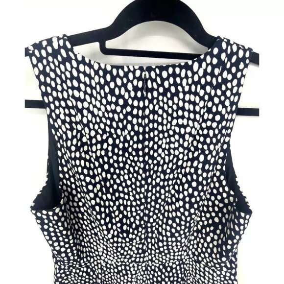J.Crew Animal Print Dress Size 10 Basketweave Oncilla Print Sheath Dress NWT - Picture 3 of 6